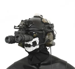 Bisiklet kaskları taktik ANPVS15 NVG Gece Görme Gözlük Kukla Model Alüminyum Kask Montajı 1 Set8427506