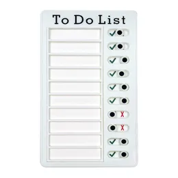 HXBE Blank Memo Checklist Board RV Checkliste Meine Aufgaben Elder Care Checkliste für Home