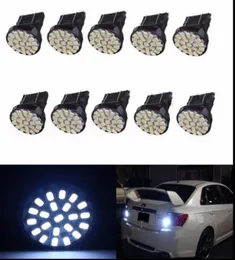 50pcs أبيض 22SMD CAR 3157 LED LED Brake Tail Light 3057 3457 4157 3047 6097260