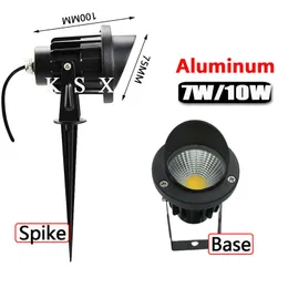 3W 5W 10WアウトドアガーデンランドスケープライトAC220V 110V DC12V LED LED LAWN LAMP COB防水照明LEDライトガーデンパススポットライト