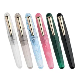 Majohn Q2 Akrilik Çeşme Kalemi Taşınabilir Mini Sevimli Mürekkep Kalem Ef F NIBS Öğrenci Yazma Malzemeleri Ofis Okul Kırtasiye Hediyeleri 240319