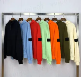 Tasarımcılar Sweater Erkek Hoodie Kadın Taşlar Gündelik Pamuk Mürettebat Boyun Uzun Kollu Kapüşon Adaları Sweatshirt Hoody Top Gevşek Çift Rozet Kapşonlu Külot Giyim M-2XL