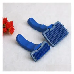 Cat Grooming Pet Dog Supplies Comb Comby Teddy Brush Golden Hair Edele Removal Drop Droviour Home Garden DHV9W