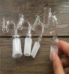 Quartz banger e nail Bucket With Hook 90 Degree Bend Quartz Domeless Nails For Fit 16mm And 20mm Heating Coil Club Banger E nail6973630