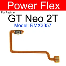 Pulsanti del volume di alimentazione Cavo Flex per Realme GT Neo Neo 2 2t GT Master Explorer 5G On Off Volume di alimentazione Switch Keys Switch Flex Flex