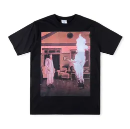 2024 T Shirts Tees Online Ceramics Short Sleeve US Size Tee Men Beat Print T-shirts Tops Casual Hip Hop Tee Real Pics