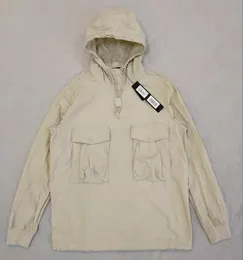 19SS 639F2 Ghost Place Smockanorak Cotton Nylon Telover Jacket Men Mężczyznę Kobiet Płaszcze Fashion Fashion2652320