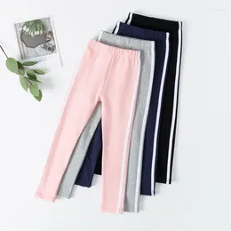 Pantaloni Mutande da ragazza Primavera/Autunno Pantaloni da bambina sottili in cotone Capispalla per bambini slim fit Elastico