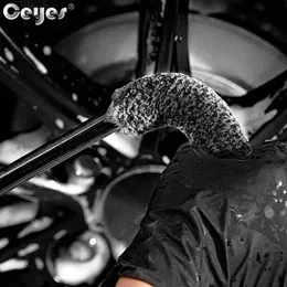 Ceyes Top-Mikrofaser-Premium-Räder Pinsel ohne Rutschgriff einfache Reinigungsfelgen Speichen Rad Fassbremsbremssattel Autofaserbürste