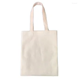 Shopping Bags 60pcs/lot Linen Sublimation Tote Bag Blank In Double Sided Printing For Daily Use