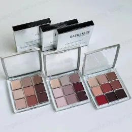 Schatten neun Farbe Lidschattenpalette Backstage Multifinish High Pigment 001 warme Neutrale 002 Kühle Neutrale 003 Bernsteinneutrale