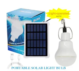 Edison2011 Solar Garden Lights Portable 12led Bulb Plan Solar Panel Lamp USB مصابيح فانوس قابلة للشحن للمنزل B5554143