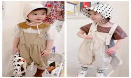 Jumpsuits Summer 2021 Children039S Suspenders 5point Pants for Boys and Girls4036906