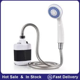 Verktyg Portable Camping Shower Outdoor USB Laddningsbar elektrisk duschpump för Camping Car Washing Gardening Pet Cleaning