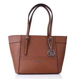 7a Guessn Bolsa de Ombro de Luxo Comércio Exterior Simples Padrão Cruz Bolsa Único Tot Ey453522 Grandes Mulheres Negras Busins