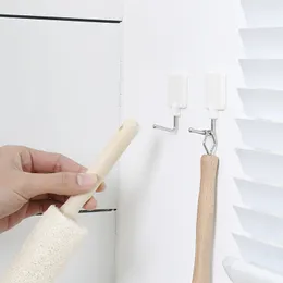 Japan KM Hook Strong Adhesive Non Perfored Door Kitchen Badrum Toalet Nagelfri icke-spår Klistermärke Väggkrok