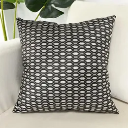 Pillow Geo Velvet Sofa Pillowcase Home Decorative Soft Cover