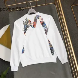 2024 Autumn New Fashionable Brand Fushen Haishen Embroidered Big m Printed Sweetheart Mens and Womens Same Style Fog