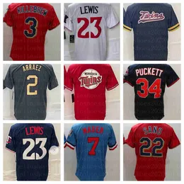 Benutzerdefinierte S-4XL Byron Buxton Jersey Carlos Correa Luis Arraez Jose Miranda Jorge Polanco Max Kepler Royce Lewis Jhoan Duran Joe Ryan Joey Baseball Jerseys