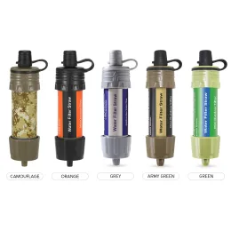 Purifiers 2 st utomhusvattenfilter Straw Water Filtration System Vatten renare för akut beredskap camping reser backpacking