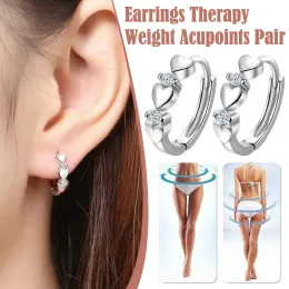 Ohrringe Therapie Gewicht Akupunkte Paar Schlampen Ohrmagnetschuh Körper Piercing Ohrringe Schmuck für Frauen fauler Großhandel