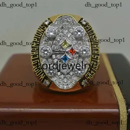 المصمم Super Bowl American Football Team Championship Ring Luxury 14k Gold KC Bambions Rings for Men Women Diamond Star Jewelry 788