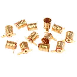 10Pc E10/E14 Screw-Type Copper Lamps Base Bulb Electric Bead Lamp Holder Home Experiment Circuit Electrical Test Accessories