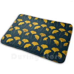Dywany żółte liście ginkgo wzór dywan dywan poduszka miękka nie - poślizgowy liść kwiat natura geometryczna