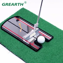 AIDS 1 PCS Golf Pult Mirror Alignment Training Aid Aid Golf Balancer Balancer Straight Practice Eye Line Golf Trainer Accessories Trainer