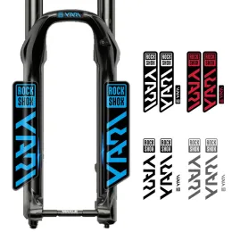 Accessoires 2022 2 Sztuk/Zestaw Rockshox Yari Mountainbike Przedni Widelec Naklejki Widelec Rowerowy Naklejki Akcesoria Rowerowe