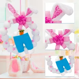 Dekoracyjne kwiaty wiszące dekoracje modne Bunnys breakring wisiorek do torby z zabawkami