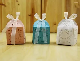 Gift Wrap Wholesale 3000pcs/lot Lovely Baby Elephant Wedding Candy Box Party Favor Sweet Chocolate Boxes Bag Decorations