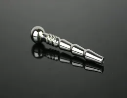 Bad Boy Cock Stuffer Penis Plug Catetere in acciaio inossidabile Stantuffo dell'uretra Cavallo Irritazione degli occhi Interesse alternativo Giocattolo del sesso3098011