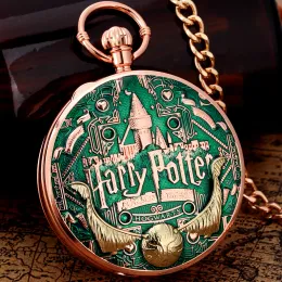 Alta Classificação Handicraft Melody Música Luxurz Quartz Pocket Pocket Watch steampunk Hatelows Relógio com fatia de bolso de fivela de fivela