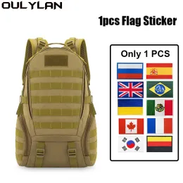 Bags Oulylan Camouflage Backpack Tactical Men Hiking Large Bag Camping Bag Multifunctional Sports Travel Backpack Outdoor New