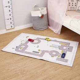 Tappeti Per Bambini Digitale Gioco di Strada Tappeti Per Soggiorno Anti-skid Gioco Del Bambino Strisciante Zerbino Comodino Del Capretto Del Piede Pad Decorazione