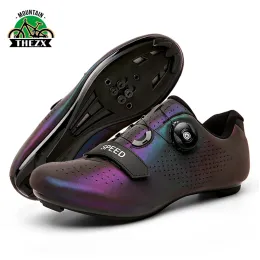 Boots Ultralight Road Cicling Sneaker MTB Sapatos Homens Mulheres SPD Mountain Bike Sapato Auto -Locking Bicicle