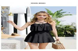 Costume da bagno intero da donna conservatore con copertura ventre in tinta unita costume da bagno 2019 sexy piccolo scrigno raccolto spettacolo costume da bagno sottile6002912