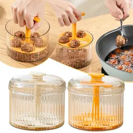 Translucent Meatball Maker Meatballs Press Mold Minced Meat Storage Container Household Fried Meatball Making