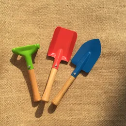 어린이 미니 정원 도구, 원예 도구 어린이 3 피스 삽질 레이크 스페이드 정원 꽃 재배