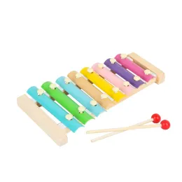 Montessori Educational Toy Wooden Musical instrument toy Toy Xylophone Baby Rattles Children Kids Baby Musical Funny Toys