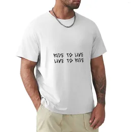 Мужские поло Ride To Live — футболка для любителей спорта. Создай свою собственную милую одежду на таможне