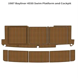 Zy 1987 Bayliner 4550 Swim Platfor