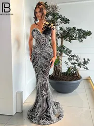 Sukienki zwyczajne PB Celebrity Party Crystal Bodycon Bezpośrednia lekka luksusowa damska odzież ślub