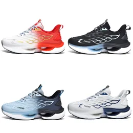 Scarpe da corsa in mesh uomo bianco nero blu rosso Scarpe da ginnastica sportive da uomo leggere e traspiranti GAI