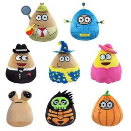 YENİ MAW My Pet Alien Pou 22cm Kawaii Anime Oyun Karikatür Peluş Oyuncaklar Çocuk Doğum Günü Noel Hediyeleri