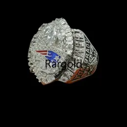 مصمم 2004-2023 بطولة Super Bowl Ring Luxury 14k Gold Bootball Rings Star Diamond Jewelry for Man Woman