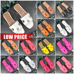 Kvinnor Desinger tofflor Fashion Druves Rabatt Thin Black Flip Flops Shoe Ladie Shoes Sandaler Flippers Black White Pink Orange Colorful Trevligt Söt unisex Hot 2024