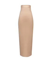 13 Colors Fashion Women Sexy Pink Yellow Bandage Skirt Elastic Elegant Pencil Skirts 78cm 2107241988323