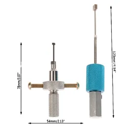 Metal Kilit Açma Aracı Kullanımı Kolay Lockpicks El Alet Anahtarı Açık Sivil Kilit Toplama Araçları Sivil Kilit Açıcı